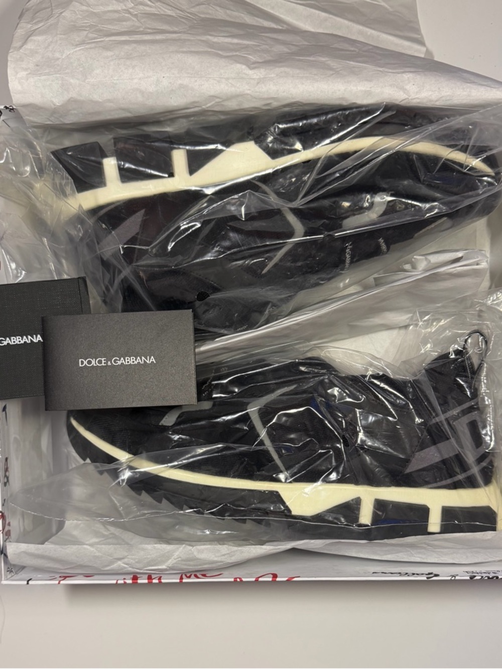 Dolce & Gabbana Sorrento Trekking Sneakers – Black Mesh – EU 43 / US 10